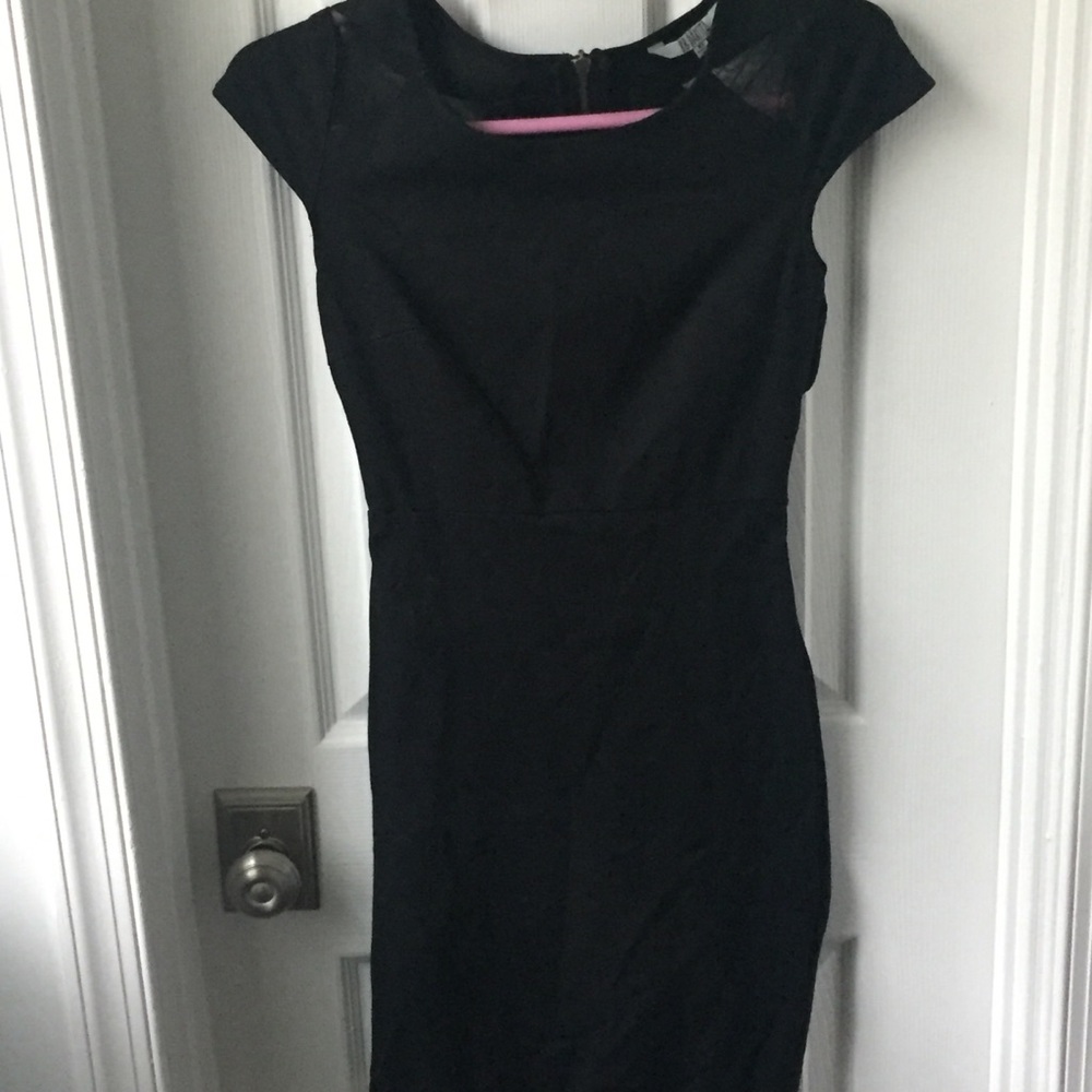 B.B. Dakota sheer mini dress